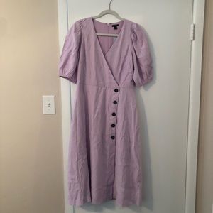 Ann Taylor Wrap Midi Dress